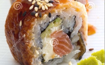 Roll "Eel with tuna"