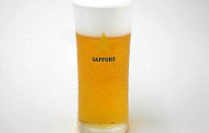 Муляж стакана пива «Sapporo» (240 мл)