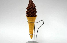 Муляж шоколадного мороженого (3-4 витка)