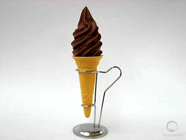 Муляж шоколадного мороженого (3-4 витка)