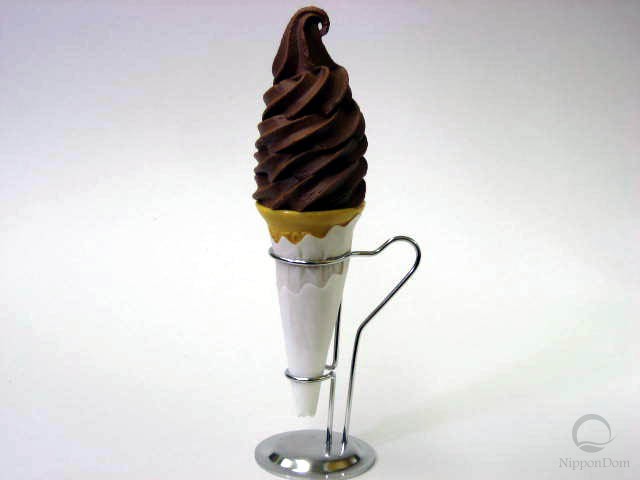 Муляж шоколадного мороженого (4-5 витков)