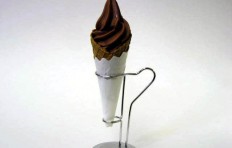 Муляж шоколадного мороженого (маленькое)