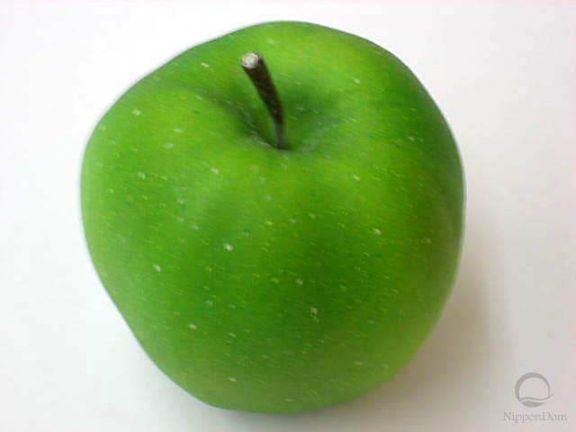 Муляж зеленого яблока