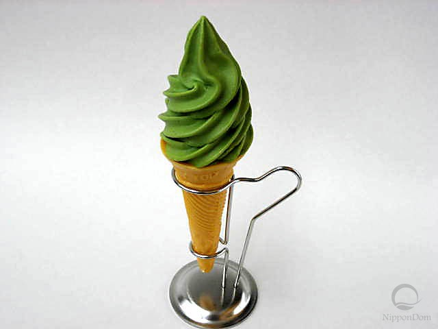 Муляж мороженого "зеленый чай" (3-4 витка)