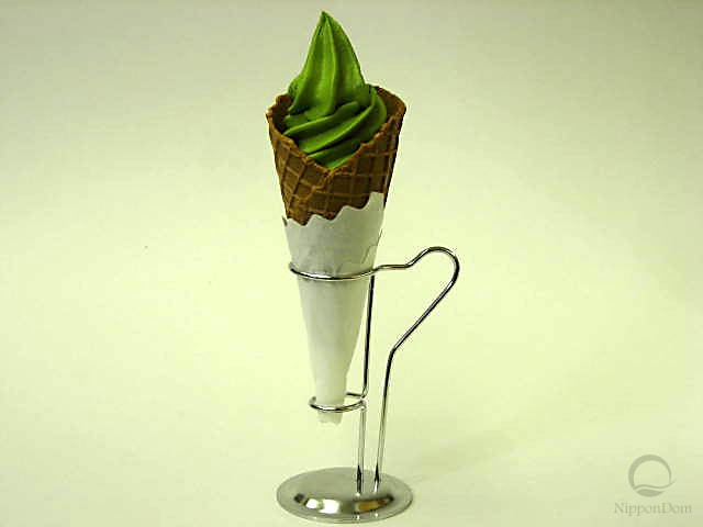 Муляж мороженого со вкусом зеленого чая