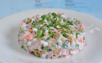Муляжи блюд - Салаты