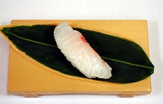 Муляж суши «морской красный окунь»-5
