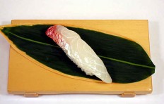 Муляж суши «морской красный окунь»-6