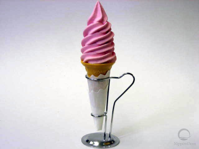 Муляж клубничного мороженого (4-5 витков)