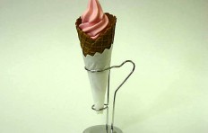 Муляж клубничного мороженого — 2