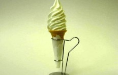 Муляж ванильного мороженого (4-5 витков)