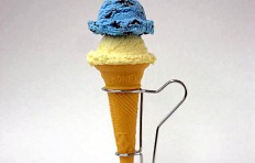 Муляж мороженого в конусе ассорти 10